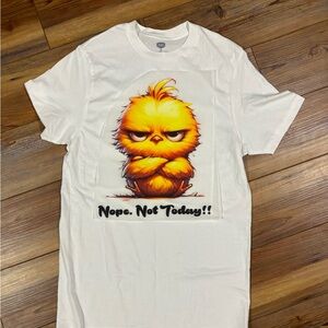 Angry Chick Hand pressed Graphic Tshirt